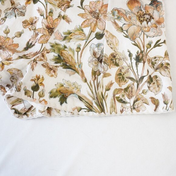 Zimmermann Chintz Tie-Neck Blouse And Mini Shorts In Pink Daisy Floral Size 0P/1 - Picture 12 of 14